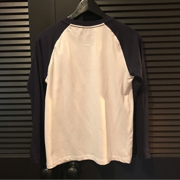 Tommy Hilfiger Long Sleeve Raglan Baseball Shirt, Size Medium (12/14), NWT - Picture 2 of 7